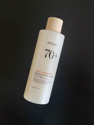 ANUA Rice 70 Luminous Cream Toner, Suitable For Glassy Skin And Brightening, Rice Water, Niacinamide, Ceramide, Panthenol, Fragrance-Free, Non-Comedogenic, Korean Skin Care 250ml