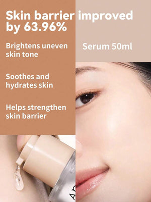 ANUA 7 Niacinamide & Rice Barrier Repair Essence, 50ml. Rice Extract Compound Formula, Lightweight & Absorbent Texture, Moisturizing & Soothing, Suitable For Sensitive Skin Care During Seasonal Changes