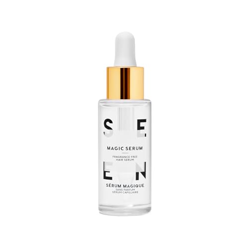SEEN Magic Serum, Fragrance Free - Non-Comedogenic Hair Serum- Anti Frizz- Dermatologist-Developed - Safe for Sensitive, Eczema & Acne Prone Skin