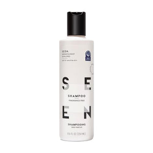SEEN Shampoo, Fragrance Free - Non-Comedogenic Hair Shampoo- Dermatologist-Developed - Safe for Sensitive, Eczema & Acne Prone Skin