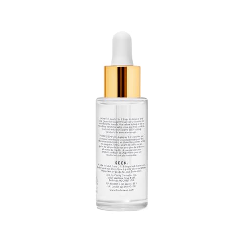 SEEN Magic Serum, Fragrance Free - Non-Comedogenic Hair Serum- Anti Frizz- Dermatologist-Developed - Safe for Sensitive, Eczema & Acne Prone Skin