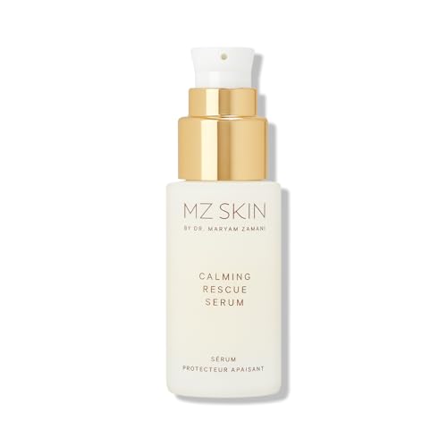 MZ SKIN Calming Rescue Serum 1.01fl oz | Prebiotic Soothing Serum for Sensitive, Redness-Prone Skin | Strengthens Barrier, Hydrates & Reduces Irritation