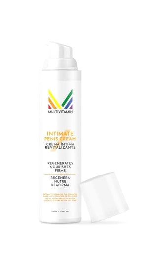 Multivitamin Male Intimate Cream for the care of the skin of the penis and testicles. Softens, rejuvenates, hydrates and protects