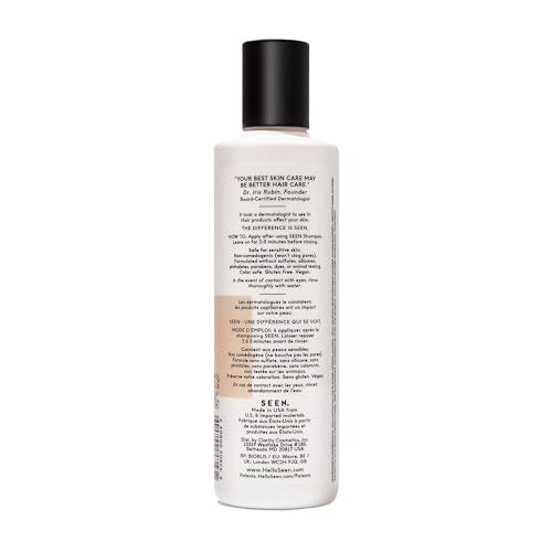 SEEN Conditioner, Scented - Non-Comedogenic Hair Conditioner - Dermatologist-Developed - Safe for Sensitive, Eczema & Acne Prone Skin
