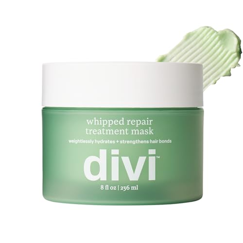 Divi Whipped Repair Hair Treatment Mask Deep Conditioning Hair Mask for Dry, Damaged, and Color-Treated Hair