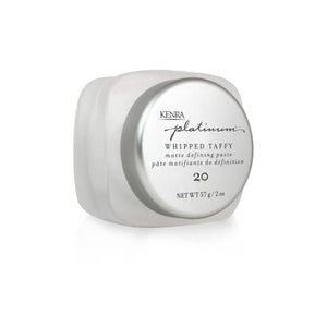 Kenra Platinum Whipped Taffy 20 | Matte Defining Paste | Delivers An Ultra-Matte, Firm Hold Finish | Sculpts, Smooths & Texturizes Styles | All Hair Types