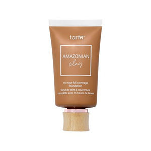 tarte Amazonian clay 16-hour full coverage foundation – Matte Finish Foundation with Amazonian Clay & Vitamin E for Hydration & Smooth Looking Skin, Vegan & Cruelty Free