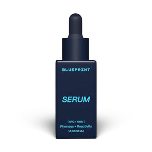 Blueprint Bryan Johnson Facial Serum with SFC & NMN – Age Defying Serum for Fine Lines, Firmness & Hydration – Longevity-Inspired Skin Care for Radiant, Youthful Skin – Fragrance Free & Vegan Formula