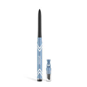PRIME PROMETICS PrimeEyes Glide Eyeliner for Mature Women – Waterproof, Long-Stay and Mess-Proof – Gel Creme Texture, Discreet Sharpener and Effective Smudger (Mulberry)