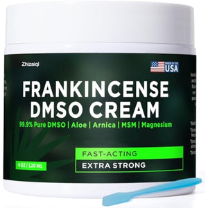 DMSO Cream, 99.9% Pure, Low Odor, Non-Greasy,4 oz