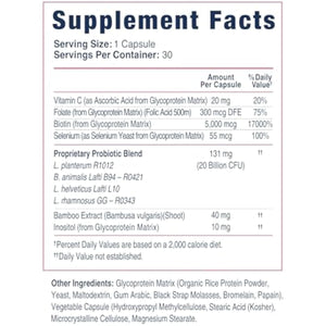 Supplement – Supports Collagen Production, Hair, Skin & Nails - 20 Billion CFU Probiotics - All in 1 Acid Resistant Veggie Capsule - Gut Health, Microbiome, Fermented Vitamins-for Bloating