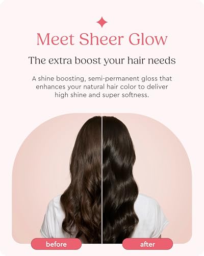 Supergloss Sheer Glow Clear Conditioning Gloss – Transparent Hair Gloss For All Hair Types & Colors – Boosts Color, Shine & Lightweight Hydration - 6.4 Fl Oz