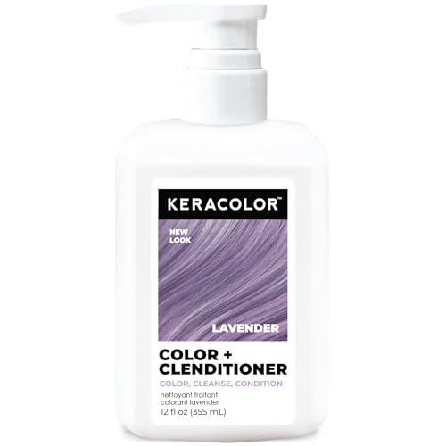 Color + Clenditioner 3-in-1 Color-Depositing Conditioner, Gently Cleanses & Conditions, Semi-Permanent Hair Color, 23 Shades, 12 Fl Oz