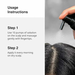 Cureskin Anti Gray Hair Serum | Gradually Reduces Gray Hair on Head & Beard Without Dye | Restores Natural Hair Colour in 4 months with Peptide-52, Acetyl Tyrosine & Larix Extract (2 Months Supply)