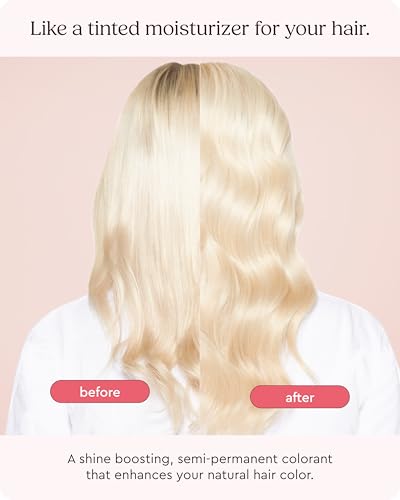 SUPERGLOSS PURPLE TONING GLOSS: Hydrating, toning gloss for blonde, bleached & highlighted hair. Neutralizes yellow tones, boosts shine, conditions in 10 minutes - 6.4 fl oz - Pearl Blonde