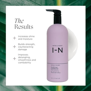 Intelligent Nutrients Fortifi-hair Moisturizing Conditioner Intensive Repair Conditioner for Dry, Damaged Hair, Rejuvenates, Rebuilds, Vegan, 32 Oz