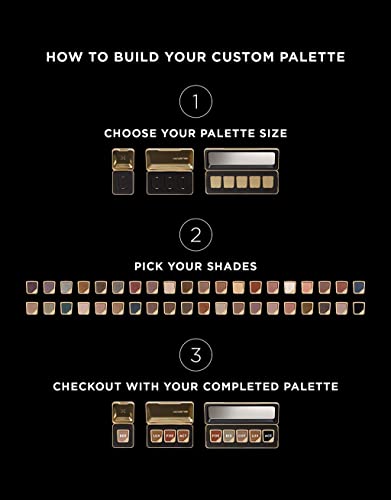HOURGLASS Curator Three Pan Refillable Shadow Palette