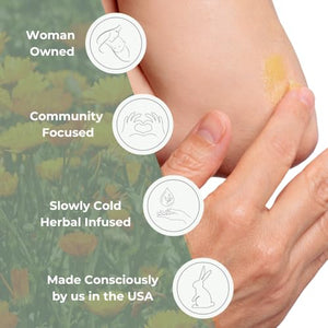 Baby Salve, Diaper Balm Ointment with Organic Coconut Oil, Natural Baby Cream with Calendula, 1 oz Travel Size, Ora's Amazing Herbal