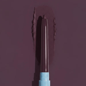PRIME PROMETICS PrimeEyes Glide Eyeliner for Mature Women – Waterproof, Long-Stay and Mess-Proof – Gel Creme Texture, Discreet Sharpener and Effective Smudger (Mulberry)
