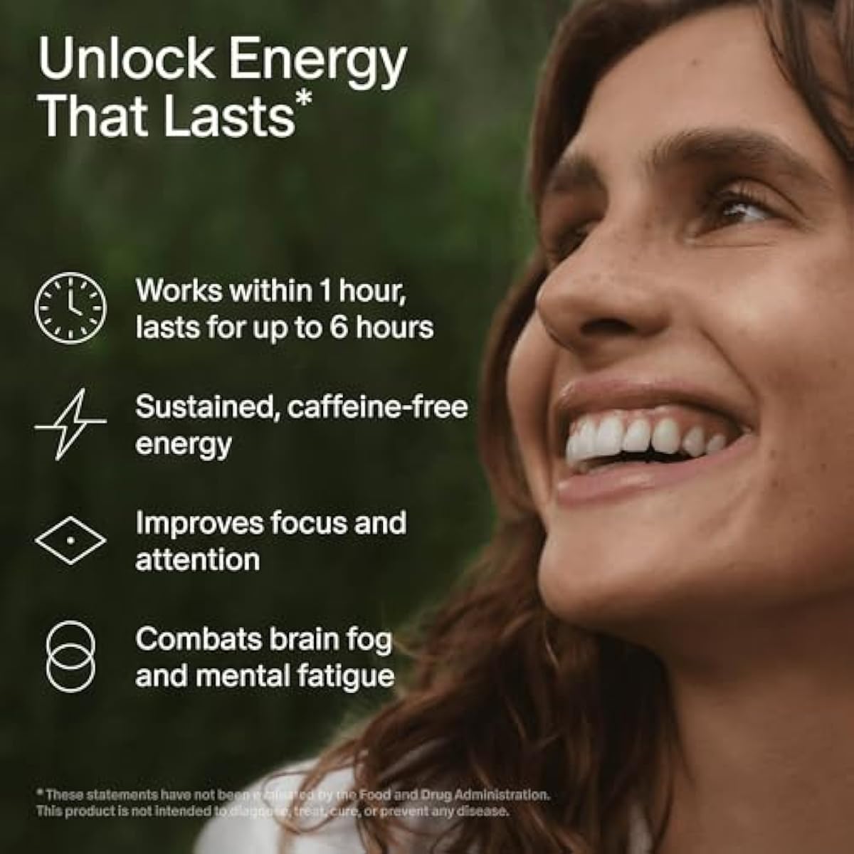 Seed AM-02 Energy + Focus - Daily Nootropic Supplement for Women & Men - Fast-Acting & Sustained Energy for Up to 6 Hours - Caffeine-Free Vegan & Shelf-Stable - 30 Capsules (30-Day Supply)