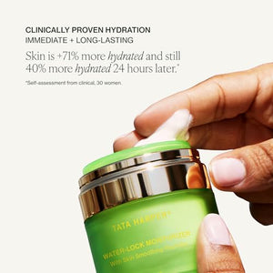 Tata Harper Water-Lock Moisturizer, Lightweight Gel Cream, Lightweight Moisturizer for Instantly Smooth Skin, Natural Skincare, Natural Face Cream