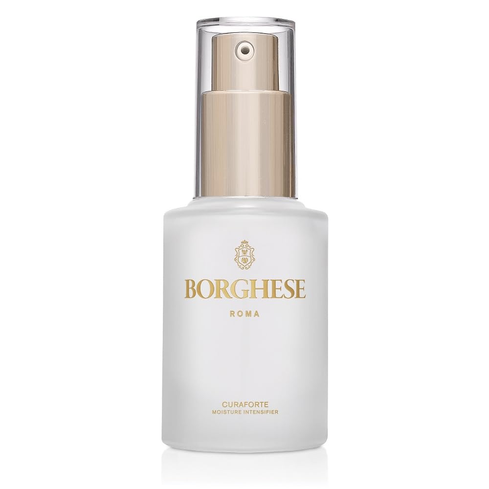 Borghese Curaforte Moisture Intensifier - Moisturizer Booster Serum for Uneven Tone & Fine Lines with Hyaluronic Acid & Collagen, For All Skin Types