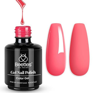 Beetles Red Gel Polish, Merlot Wine, 15ML Dark Red Gel Nail Polish
