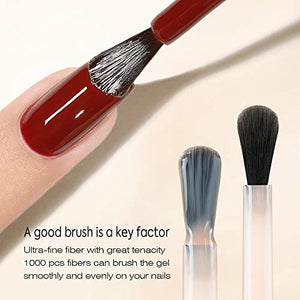 VENALISA 2 Pcs 15ml Gel Nail Ploish Base and Top Coat Set, No Wipe High Gloss Long Lasting Tempered Top Coat Polish Soak Off LED Gel Kit