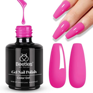 Beetles Red Gel Polish, Merlot Wine, 15ML Dark Red Gel Nail Polish