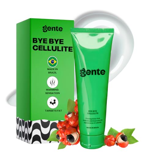 Gente Beauty Bye Bye Cellulite - Firming Lotion - Cellulite Remover, Skin Tightening Cream for Body, Anti Cellulite Cream, Belly Firming Cream, Skin Firming Body Lotion - 4.3FL OZ