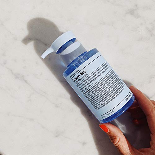 J Beverly Hills Blue Glaze Me Light Styling Hair Gel with Aloe Vera for Moisture, Light Hold, 7 Oz