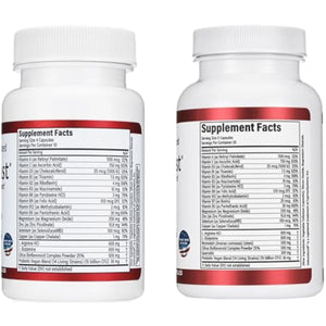 HealFast Complete Surgery & Injury Recovery Supplement: for Wound, Scar Treatment & Bruising w/Vitamins, Bromelain, Quercetin & Probiotics (Pre+Post Op)