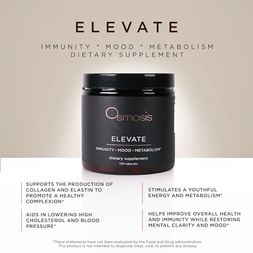 OSMOSIS Skincare Skincare Elevate - Immunity, Mood, and Metabolism, 120 ct.