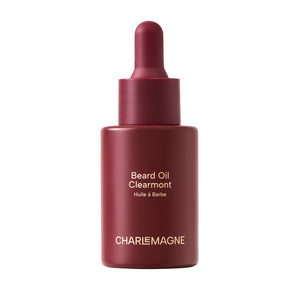 Charlemagne Beard Oil for Men – 30 ml, Clearmont | Sophisticated Minimalist Scent - Premium Beard Conditioner, Softener & Moisturizer Argan Oil, Jojoba Stops Beard Itch, Softens Coarse Hair