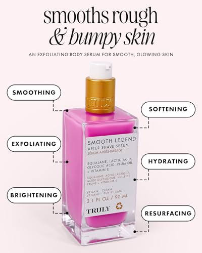 Truly Luxury After Shave Serum | Soothing & Hydrating Post Shave Treatment to Prevent Ingrown Hair For Smooth, Irritation-Free Skin