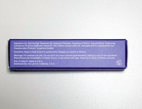 Pure Instinct SURRENDER Roll-On The Original Pheromone Infused Body Oil Perfume Fragrance EdP Parfum - For Her Women - TSA Ready 0.34 fl oz