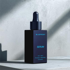 Blueprint Bryan Johnson Facial Serum with SFC & NMN – Age Defying Serum for Fine Lines, Firmness & Hydration – Longevity-Inspired Skin Care for Radiant, Youthful Skin – Fragrance Free & Vegan Formula