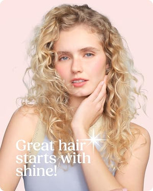 SUPERGLOSS PURPLE TONING GLOSS: Hydrating, toning gloss for blonde, bleached & highlighted hair. Neutralizes yellow tones, boosts shine, conditions in 10 minutes - 6.4 fl oz - Pearl Blonde