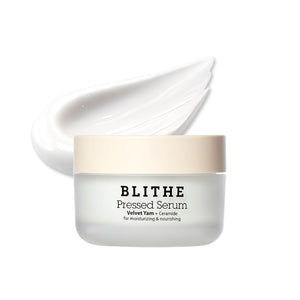 BLITHE Pressed Serum Tundra Chaga With Peptide & Collagen | Korean Moisturizer | Anti Aging Cream & Skin Tightening Cream for Face | Formula for an Instant Face Lift, 1.68 fl oz