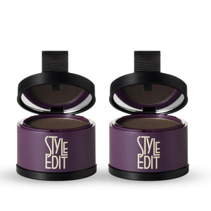Style Edit Root Touch Up Powder | Temporary Hair Color for Gray Roots and Thinning Hair | Salon-Quality, Transfer-Resistant Hair Concealer | Medium Blonde, 0.14 oz (Pack of 2)