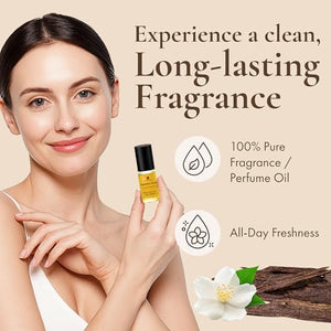 Egyptian Musk Body Oil – 1 oz Glass Roll-On Bottle | Alcohol-Free & DPG-Free Perfume Oil for Body, Hair & Skin by Halal Everyday