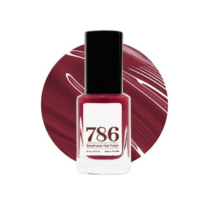 786 Cosmetics Breathable Vegan Nail Polish in Casablanca - Cruelty-Free, Halal, Healthy Formula
