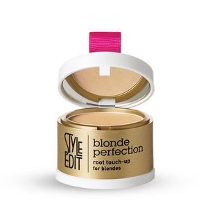 Style Edit Root Touch Up Powder | Temporary Hair Color for Gray Roots and Thinning Hair | Salon-Quality, Transfer-Resistant Hair Concealer | Medium Blonde, 0.14 oz (Pack of 2)