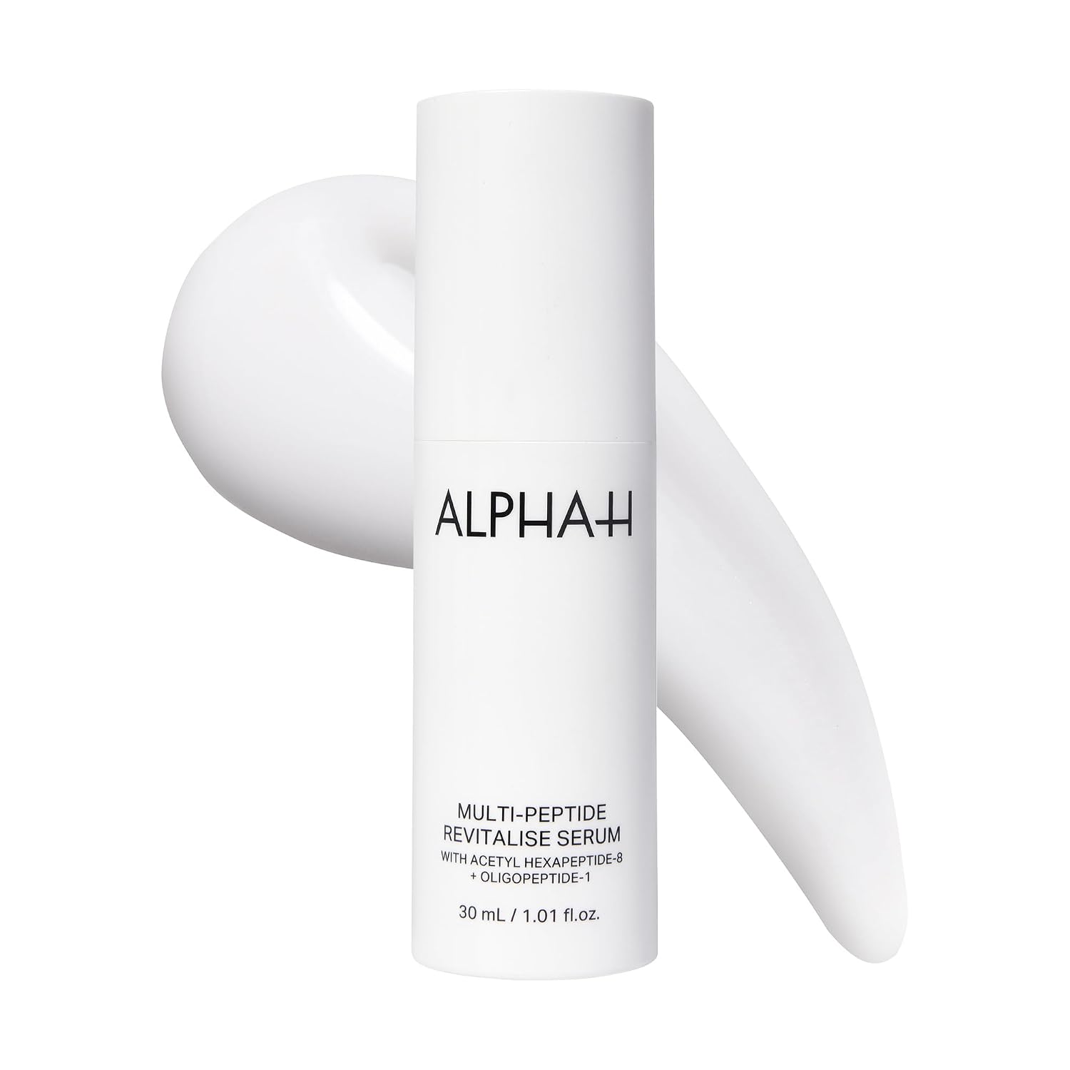 Alpha-H Multi-Peptide Face Serum - Firms & Plumps Fine Lines (30ml) | Peptide Blend Visibly Boosts Bounce & Elasticity, Lightweight, Fragrance-Free, Layers Under Moisturizer, Australian Made