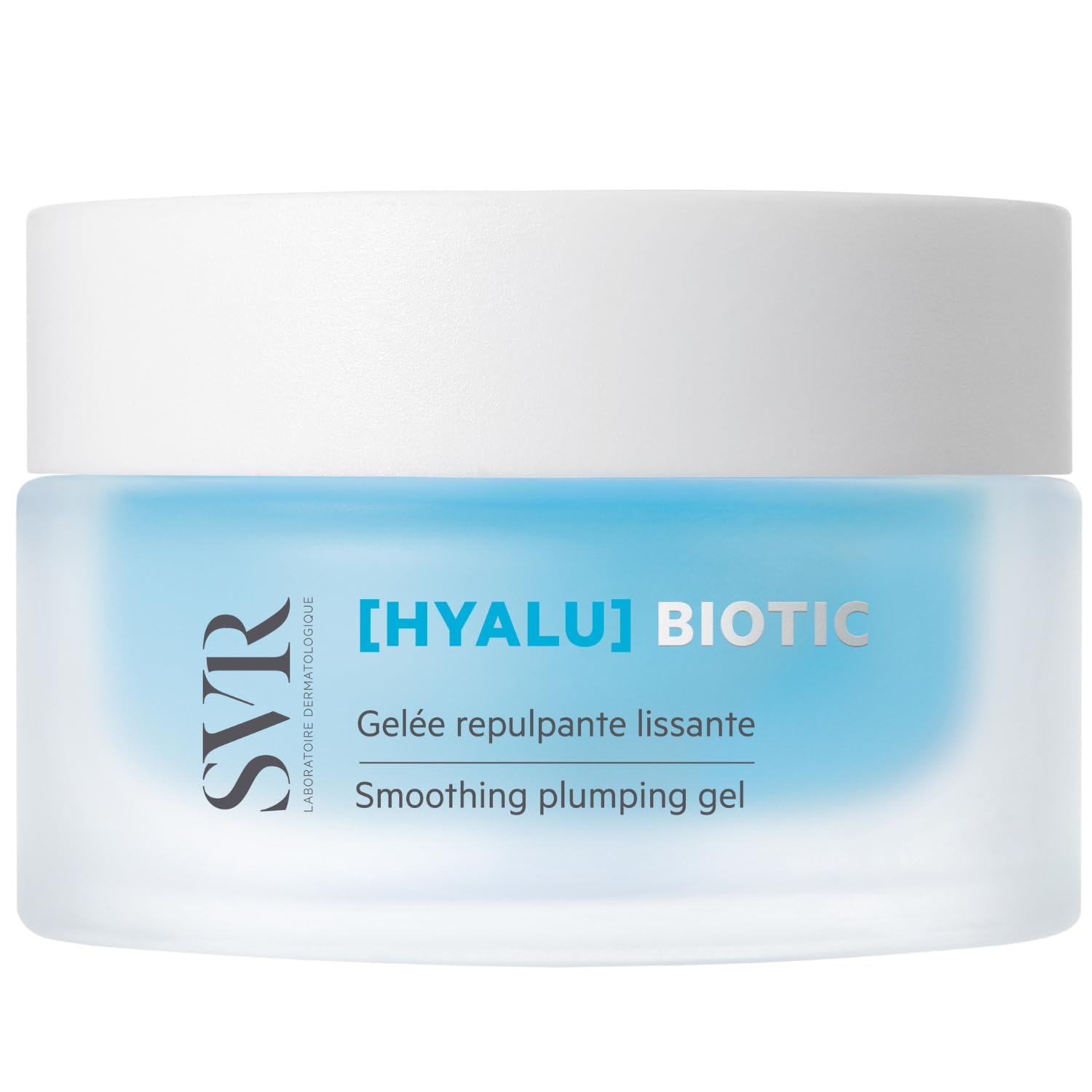 SVR - [HYALU] Biotic Regenerating Plumping Gel - Hyaluronic Acid and Vitamin C - Smooths Fine Lines, Suitable for Sensitive Skin - Non-greasy Finish, Dermatologically Tested - 1.7 fl.oz.