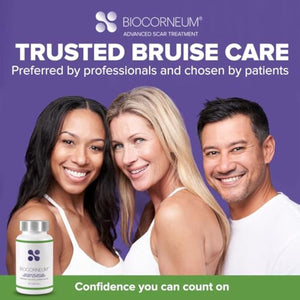 BIOCORNEUM Advanced Bruise Dietary Supplement – Internal Support for Visible Bruise Recovery – Professional Bruise Remedy with Arnica, Vitamins K1, K2, C, Zinc & Bromelain for Bruising and Swelling