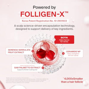 DR.FORHAIR Folligen Thickening Shampoo 16.9 oz | Biotin, Salicylic Acid & Rosemary | Anti-Breakage | Helps Reduce Hair Loss Due to Breakage | Volumizing for Fuller-Looking Hair