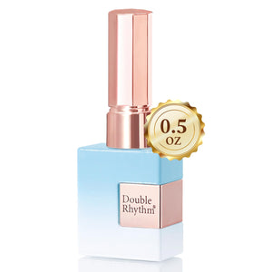 Double Rhythm Translucent Gel Polish Sheer Neutral Natural Light Milky Same Color Same Bottle 15ML Jelly UV Polish Nail Art DIY at Home (Jelly Nude Brown-A1492)