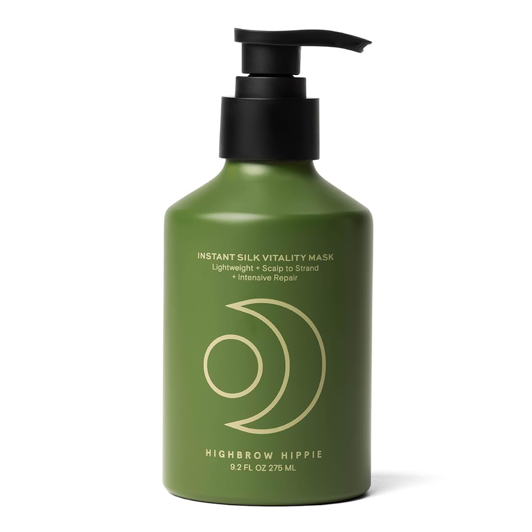 Instant Silk Vitality Hair Mask, Lightweight Repair Treatment for Dry & Damaged Strands, Tsubaki Seed Oil & Probiotic Ferments, Hair Care for Women, Suitable for All Textures, 275mL