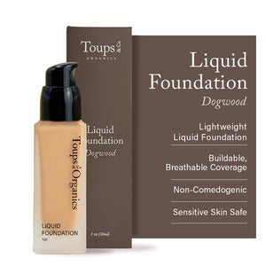 Toups & Co Liquid Foundation Oyster - Neutral | Lightweight & Breathable Buildable Coverage | Aloe Vera, Shea Butter & Herbal Extracts | Non-Comedogenic, Long-Lasting, Sensitive Skin Safe